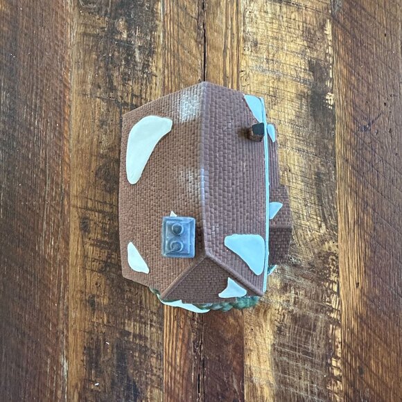 Heritage Village Collection Bluebird Seed & Bulb Handpainted Porcelain House Dep - Picture 9 of 16